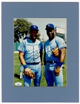 George Brett and Bo Jackson Signed 8 x 10 Photo JSA Authentication