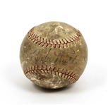 Babe Ruth Signed Baseball Beckett LOA