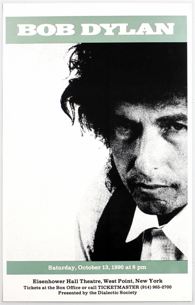Bob Dylan Original 1990 Concert Poster