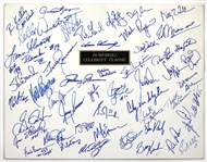 Celebrities Golf Classic Signed Poster 40+ Signatures (Smokey Robinson, Gary Carter, Goose Gossage) JSA Guarantee