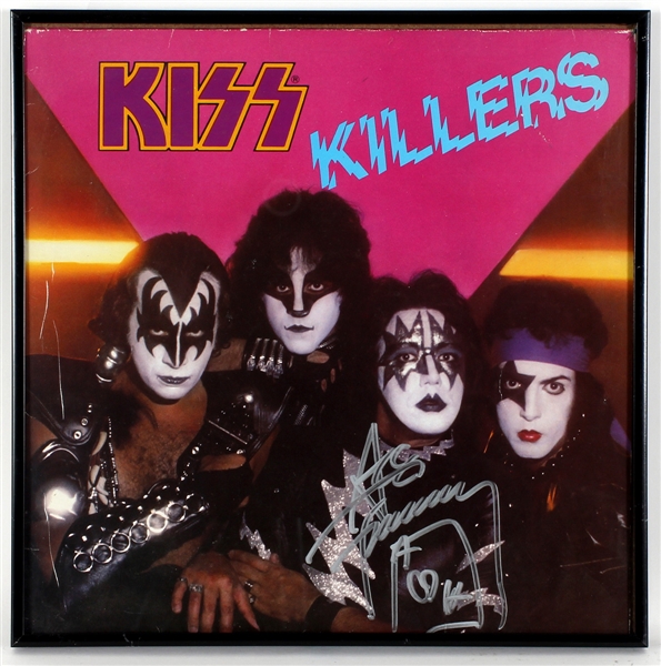 Ace Frehley Signed "KISS Killers" Album Cover 
