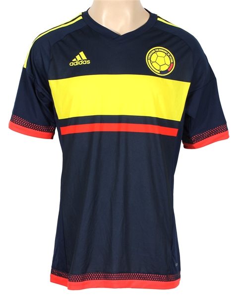 Ed Sheeran Stage Worn Adidas Colombia Football Shirt