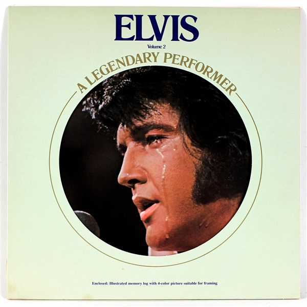 Elvis Presley “A Legendary Performer Volume 2” 1st Pressing LP With No False Starts