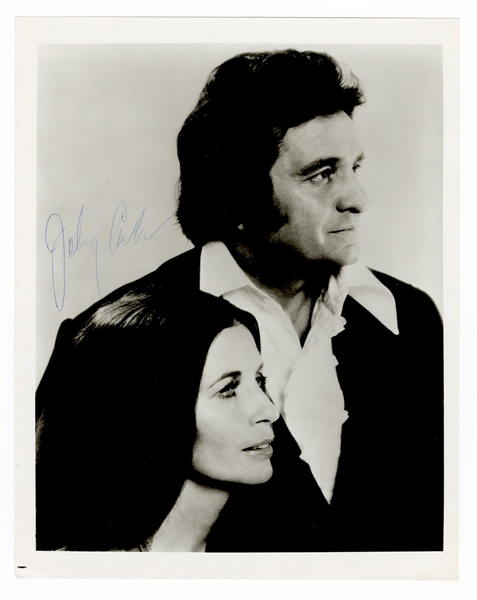 Johnny Cash Signed Photograph JSA LOA