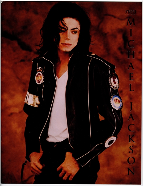 Michael Jackson Personally Owned Dangerous World Tour Concert Program