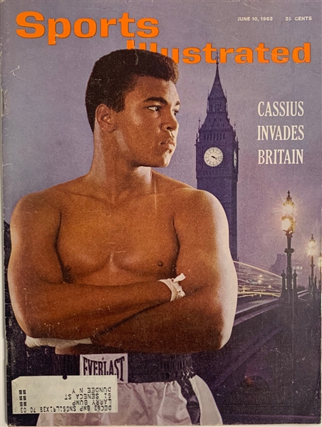 Muhammad Ali First Sports Illustrated Cover
