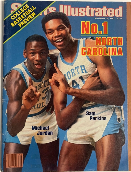 Michael Jordan First Sports Illustrated Cover