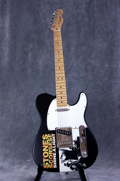 Rolling Stones "Shine A Light" Scorsese Custom Designed Limited Production Fender  Telecaster Guitar