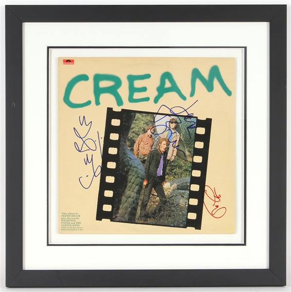 Cream Signed "Fresh Cream" Album (with Eric Clapton)