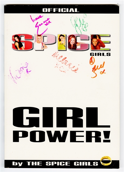 Spice Girls Signed “Girl Power!” Book