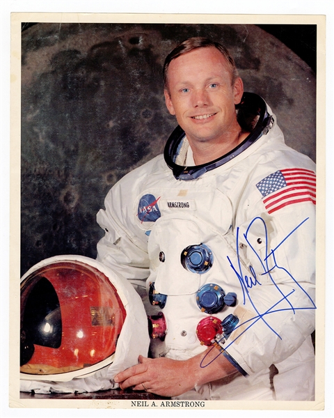 Neil Armstrong Signed Photograph JSA 