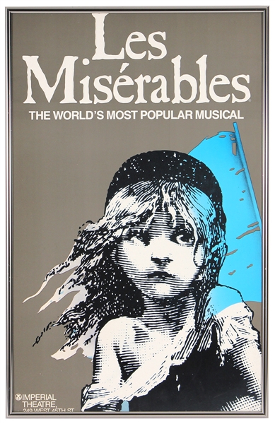 "Les Misérables" Broadway Show Poster