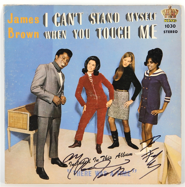 James Brown Signed “I Can’t Stand Myself When You Touch Me” Album with Vinyl JSA