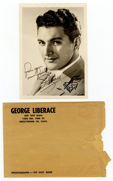 Liberace Signed Original Photograph