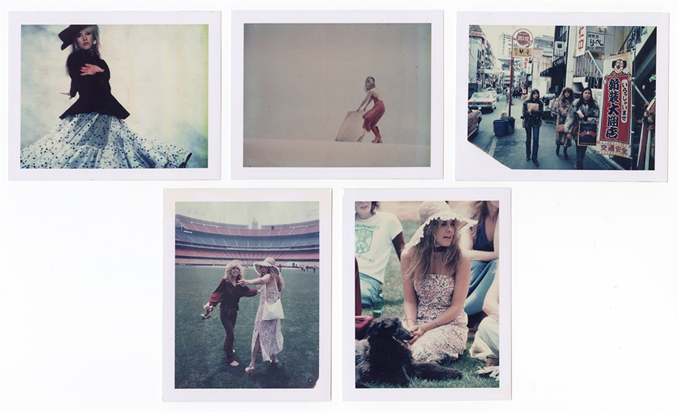Stevie Nicks Original Polaroid Photographs