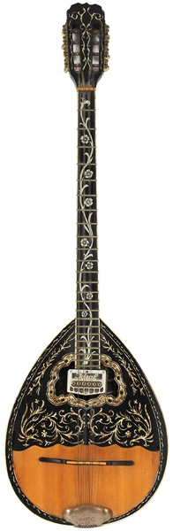Pink Floyd Richard Wright Owned and Heavily Played Bouzouki