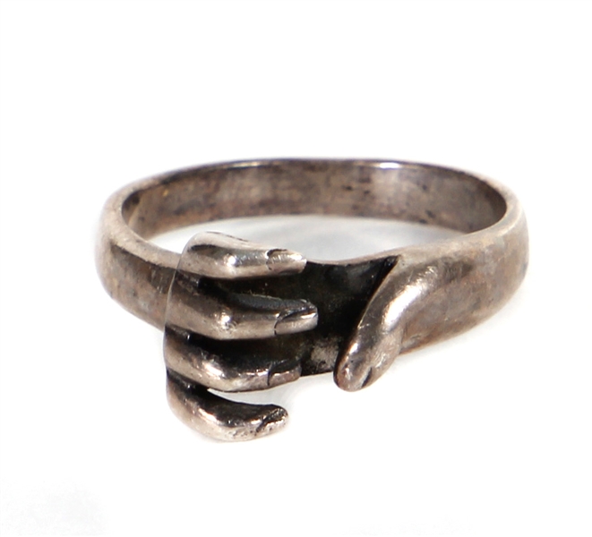 Tom Petty Owned & Worn Sterling Silver "Claw" Ring