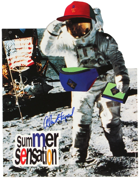 Alan Shepard Signed “Summer Sensations” Display