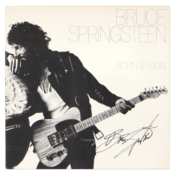 Bruce Springsteen Vintage Signed “Born to Run” Album JSA