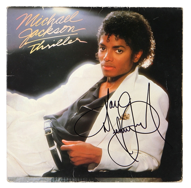 Michael Jackson Signed “Thriller” Album REAL