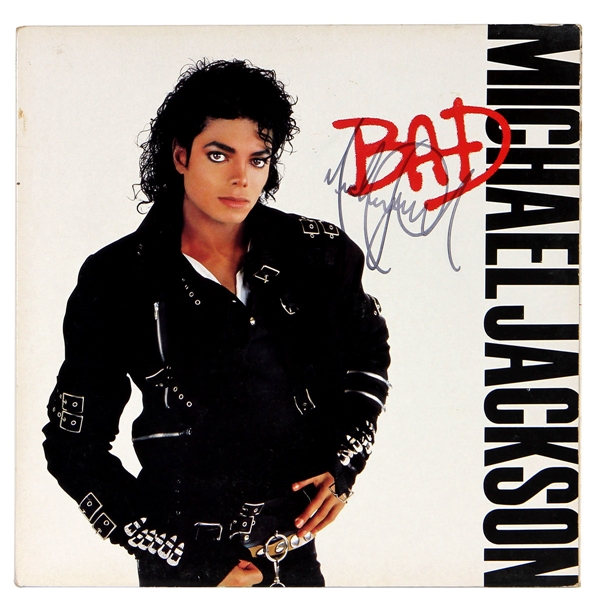 Michael Jackson Signed “Bad” Album REAL