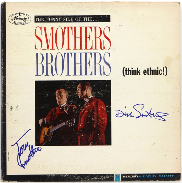 Smothers Brothers Signed "The Funny Side of the Smothers Bros" Album
