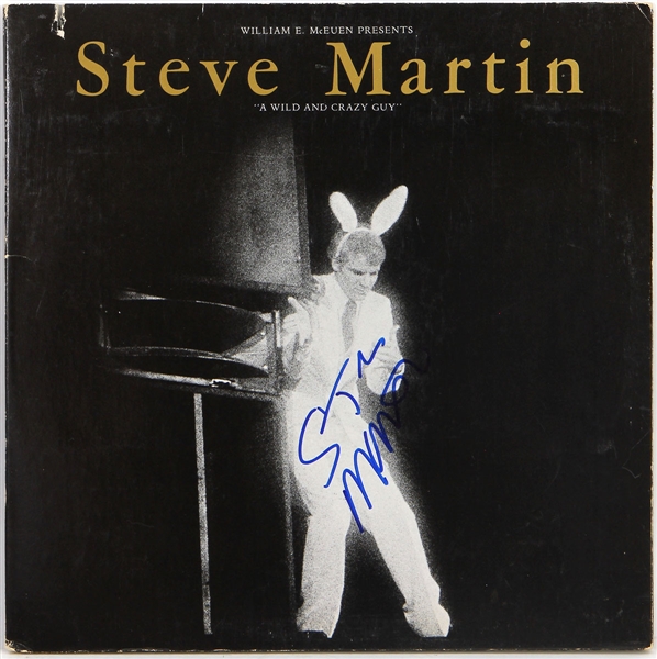 Steve Martin Signed “A Wild and Crazy Guy” Album