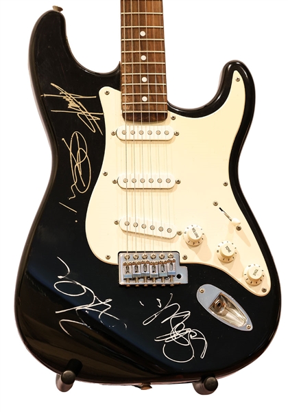 Creed Band Signed Squier Guitar (JSA)