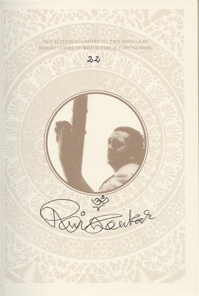 Ravi Shankar Signed "Raga Mala" Autobiography Sold Out Genesis Publications Limited Edition Book