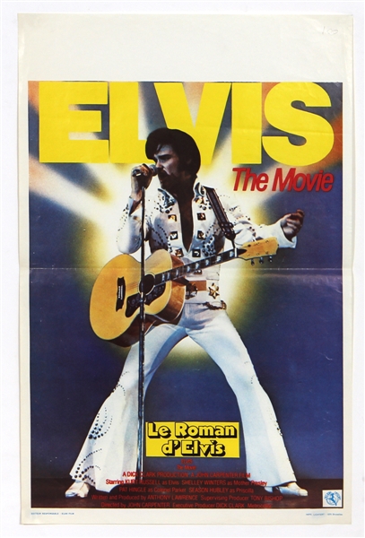 Lot of 4 Various Elvis Presley Posters
