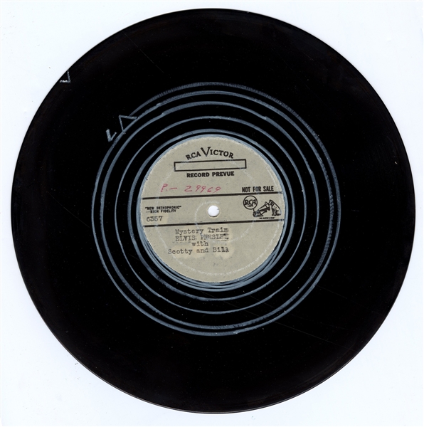 Elvis Presley 78" RCA Test Pressing "I Forgot To Remember To Forget/Mystery Train"