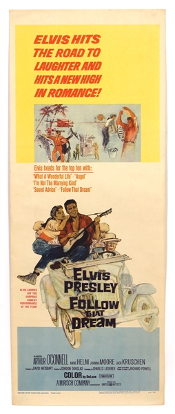 Elvis Presley “Follow That Dream” Original Movie Poster