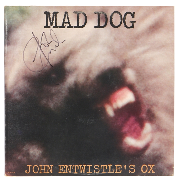 John Entwistle Signed “Mad Dog” Album