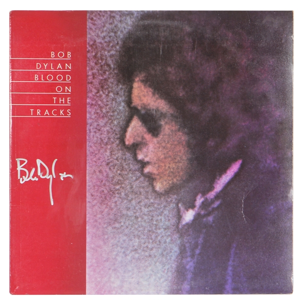 Bob Dylan Signed “Blood on the Tracks” Album (JSA & REAL)