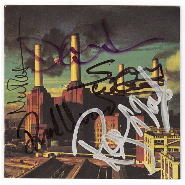 Pink Floyd Band Signed “Animals” CD Cover (Floyd Authentic)