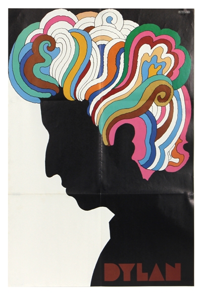 1967 Bob Dylan Milton Glaser Poster