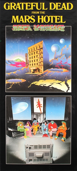 Grateful Dead Mars Hotel Original Concert Poster and Handbill