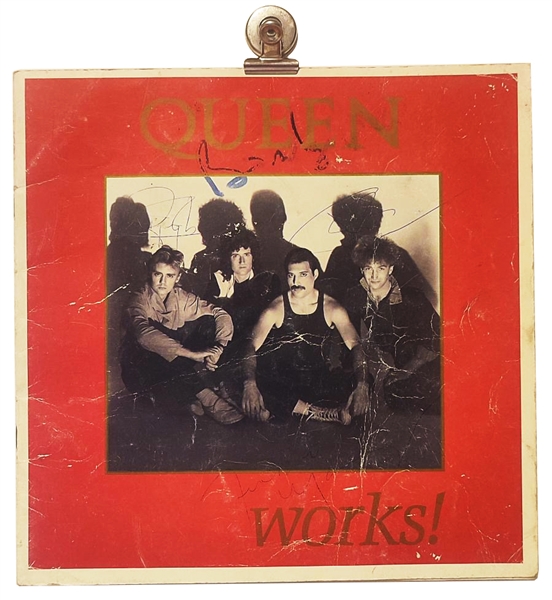 Queen Band Signed “The Works” Program (Spanish Tony Collection)