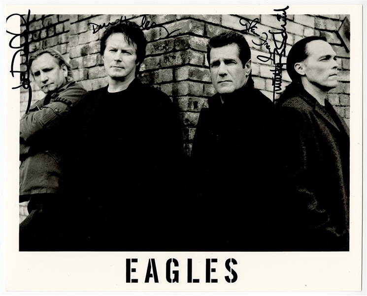 The Eagles Band Signed Promotional Photograph (REAL)