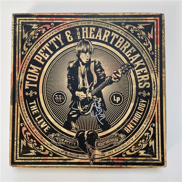 Tom Petty Signed “The Live Anthology” Box Set (REAL)