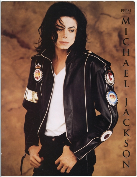 Michael Jackson Owned HIStory Advertisement Photo Book