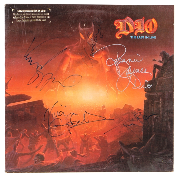Dio Band Signed “The Last in Line” Album (REAL)