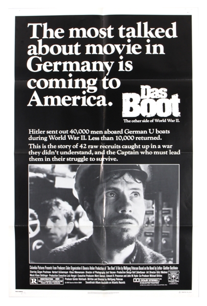 "Das Boot" Original One-Sheet American Movie Poster