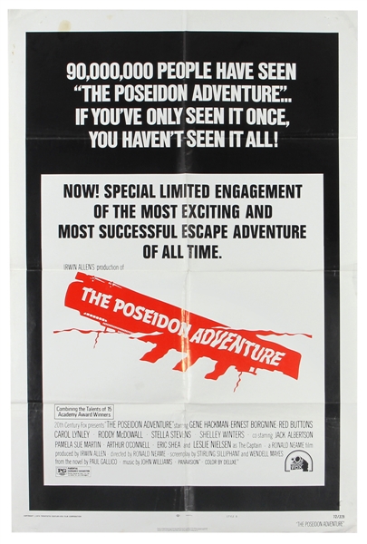 "The Poseidon Adventure" Original One-Sheet Movie Poster