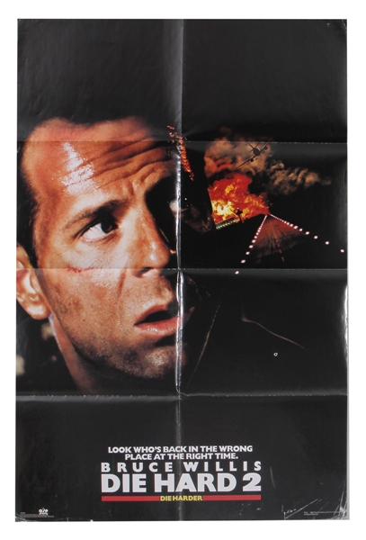 "Die Hard 2" Original Oversized Movie Poster