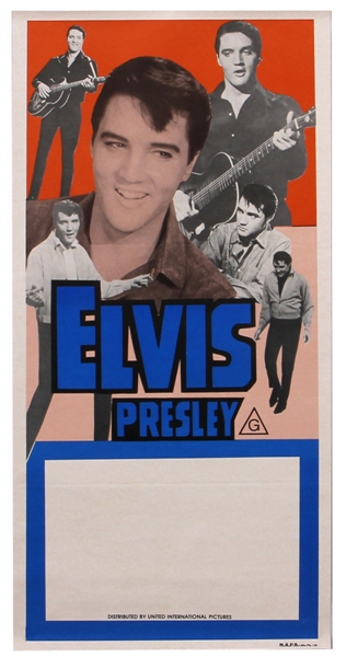 Elvis Presley Original Movie Theater Poster