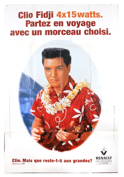 Elvis Presley Paradise Hawaiian Style Original French Movie Poster