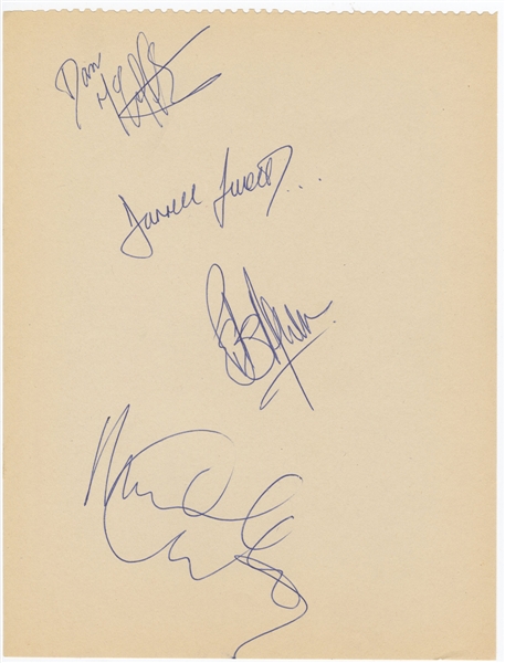 Nazareth Band Autographs