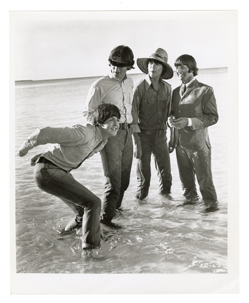 Beatles "HELP!" Bahamas Movie Shoot Gloria Stavers Original Photograph