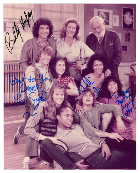 "Fame" TV Show Cast Signed & Inscribed Photograph